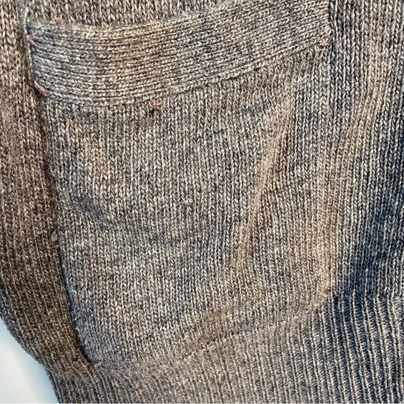 Men’s Wool Front Button Knit Vest Large - Picture 4 of 7